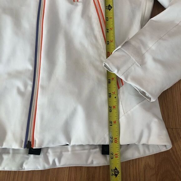 KJUS Desire Dermizax Premium Down PrimaLoft Recco White Ski Jacket - Picture 5 of 16